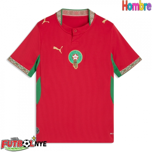 Camiseta Marruecos Primera Equipación Mundial 2026 manga corta